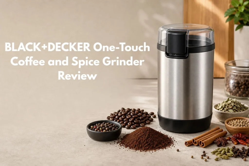 BLACK+DECKER One-Touch Coffee and Spice Grinder Review