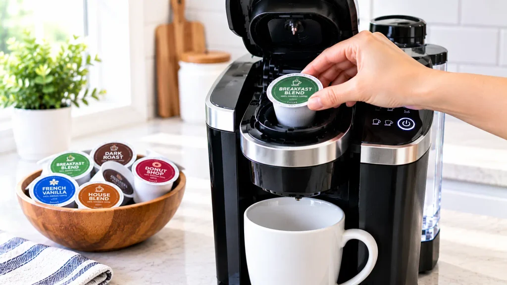 Place Your Coffee Mug Under the Spout